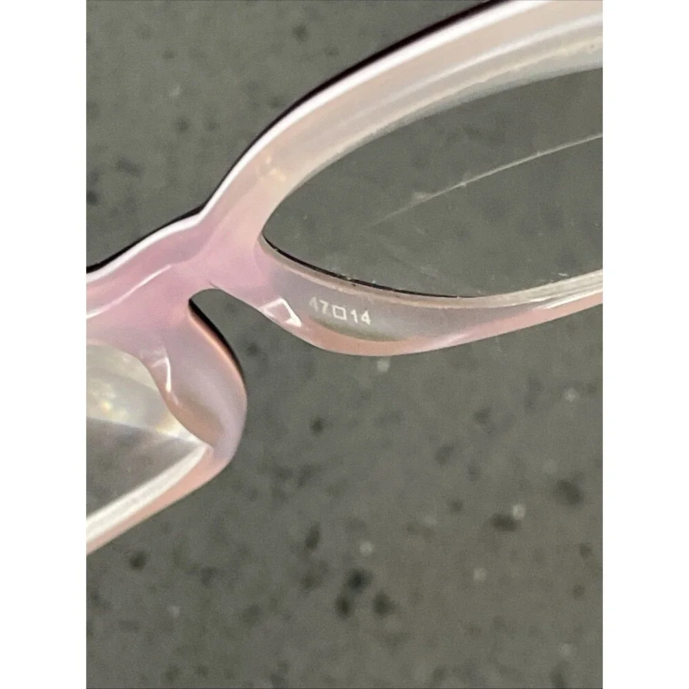 Essential Eyewear Eyeglasses frames only EN8666 plum/lilac 47-14-125 flex hinge